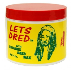 LETS DRED Brillantine Beeswax for Locks 113g (Natures Bees)