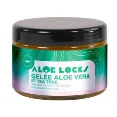 ALOE VERA hair gel for locks, braids and vanilla 300ml (Aloe Locks)