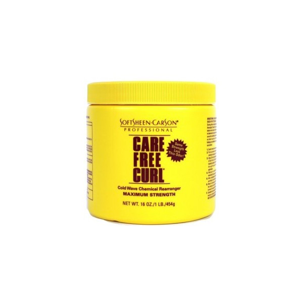 Care Free Curl Crème défrisante formule extra forte 400g