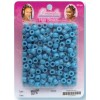 Plastic beads blue x 200 