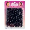 Perles plastique noir x 200 