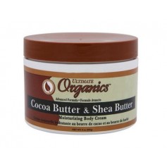 Organics by Africa's Best Crème hydratante beurre de karité et de cacao 227g (Cocoa Butter & Shea Butter)