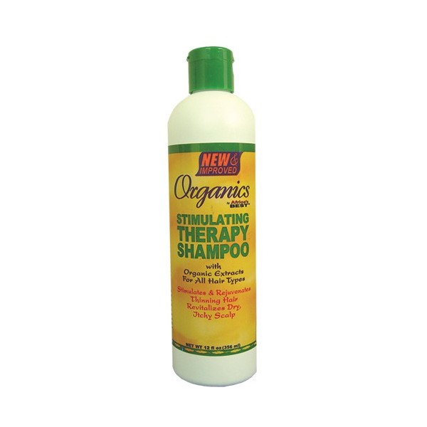 Organics by Africa's Best Shampooing thérapie stimulante 356ml (stimulating therapy)