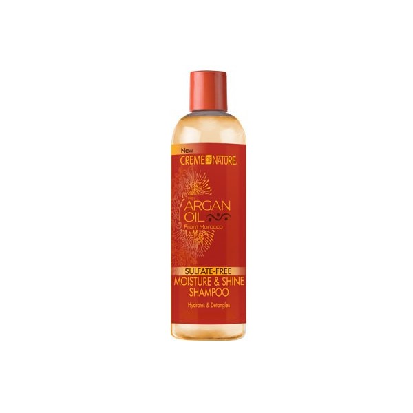 CREME OF NATURE Moisturizing shampoo with argan oil 354ml (Moisture & Shine shampoo)