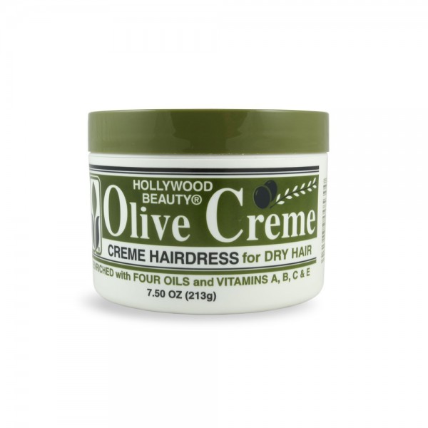 Hollywood Beauty Olive Hair Cream 213g (Olive cream)