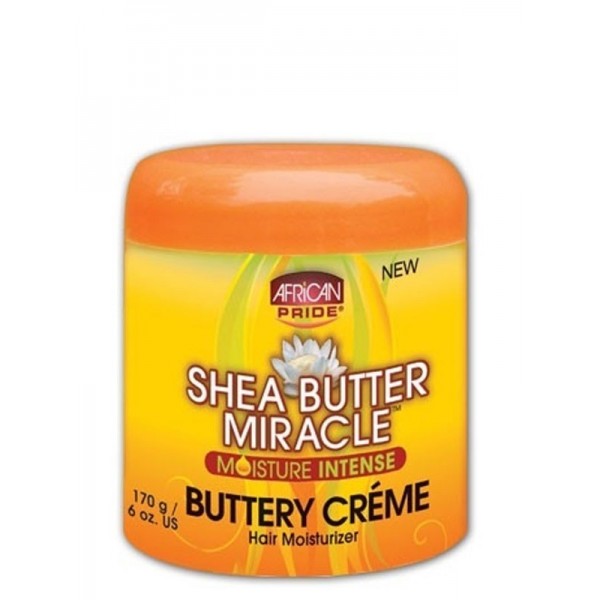 African Pride Shea Butter Hair Cream 170g (Buttery)