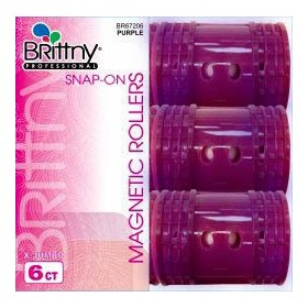 Brittny X-Jumbo Magnetic rollers (x6)