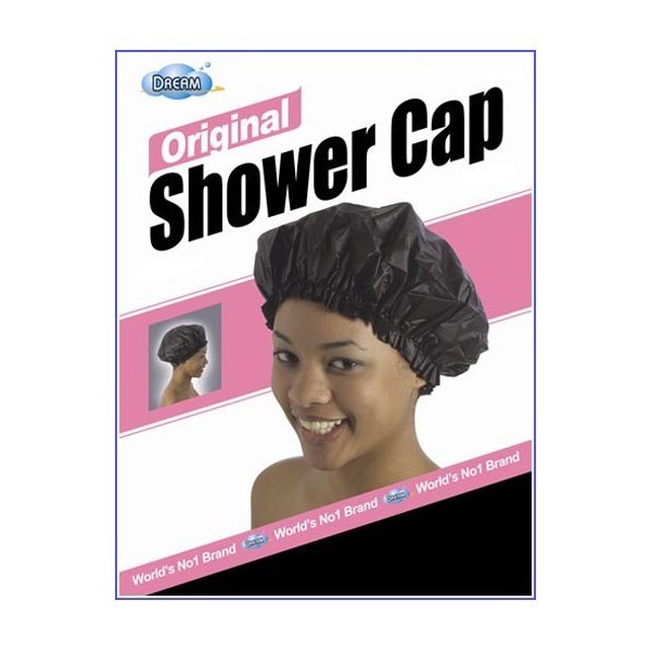 DREAM Bonnet de douche Original Noir (Shower Cap)