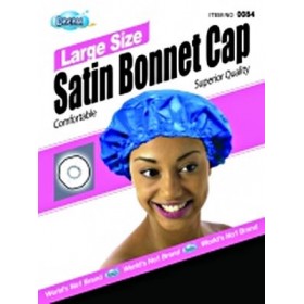DREAM Satin cap for hair Black L
