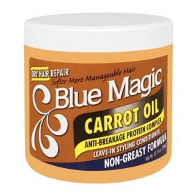 BLUE MAGIC Après-shampooing anti-casse huile de CAROTTE 390g