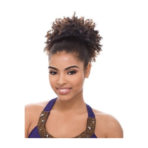 JANET hairpiece AFRO PERM STRING