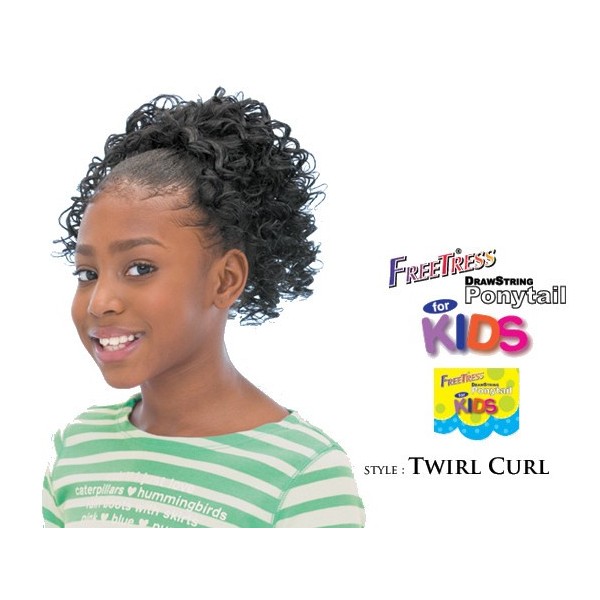 Freetress children's hairpiece "TWIRL CURL"