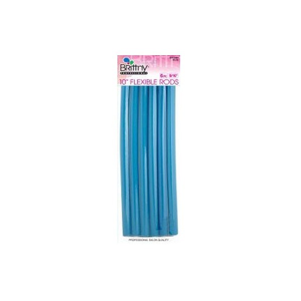 Flexi Rods Curlers 10" Blue 14mm (x6)
