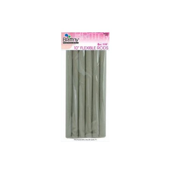 Flexi Rods Curlers 10" Grey 14mm (x6)