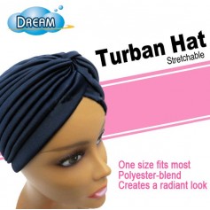Stretch turban cap DRE106B (Hat)