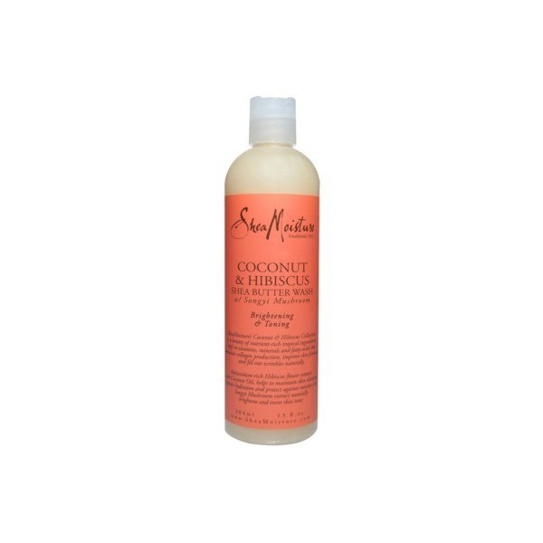 Shea Moisture Coconut & Hibiscus Shower Gel "Brightening wash" 384ml
