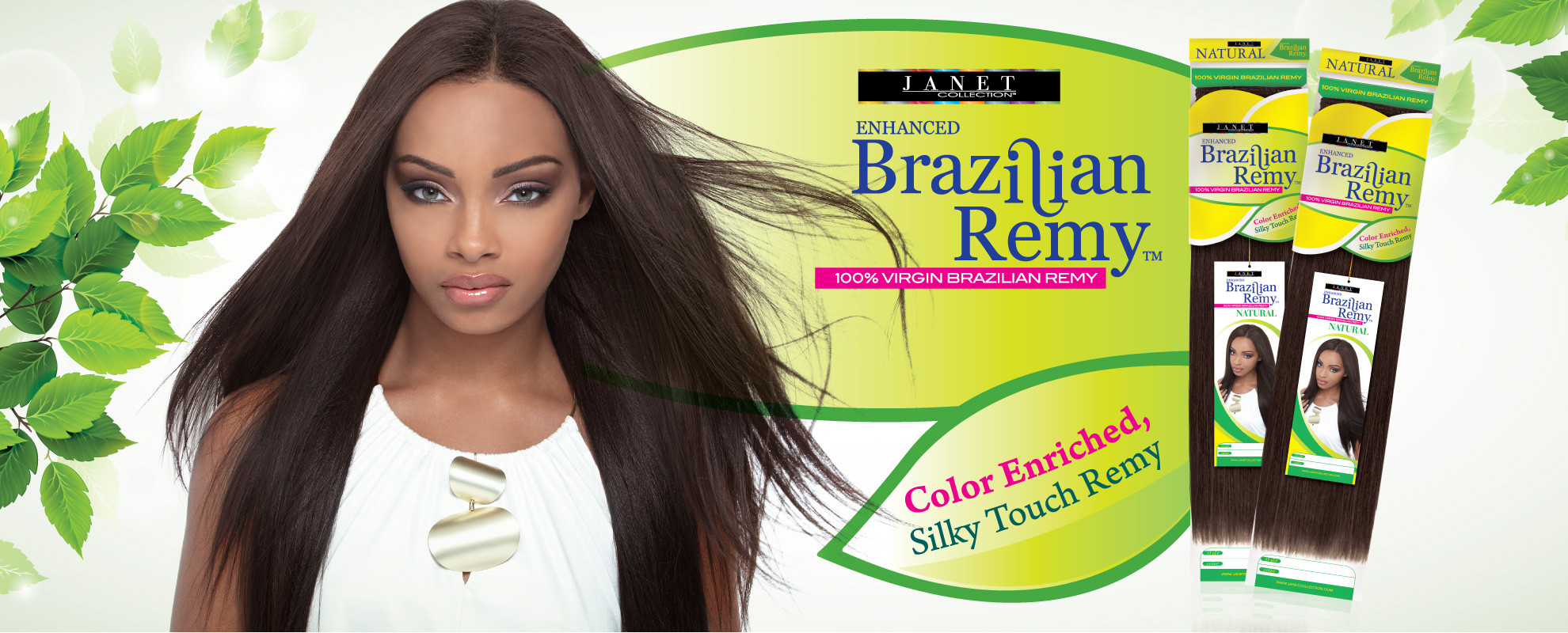 Janet tissage brésilien REMY YAKI Enhanced