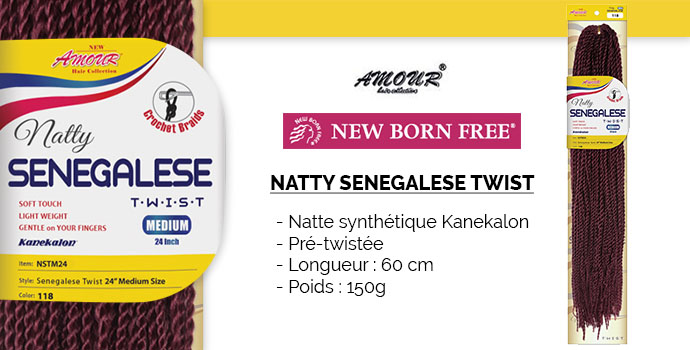 NEW BORN FREE SENEGALESE TWIST