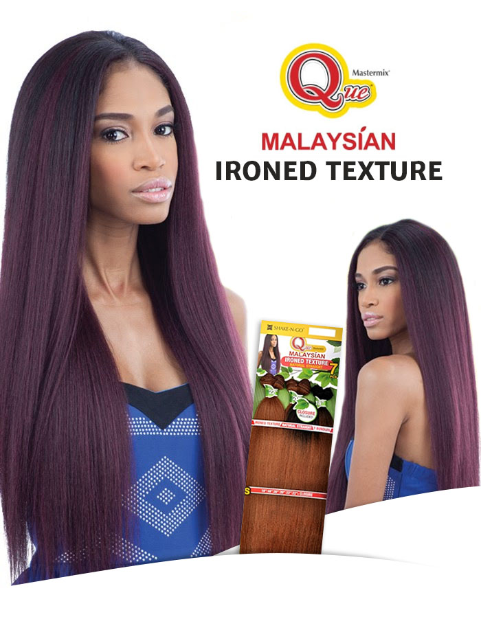 MILKIWAY QUE TISSAGE IRONED TEXTURE NATURAL STRAIGHT